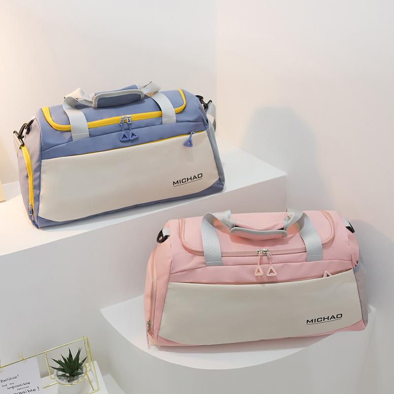 New Large-capacity Fashion Fitness Bag Dry and Wet Separation Sports Handbag Business Trip Outdoor Travel Bag
