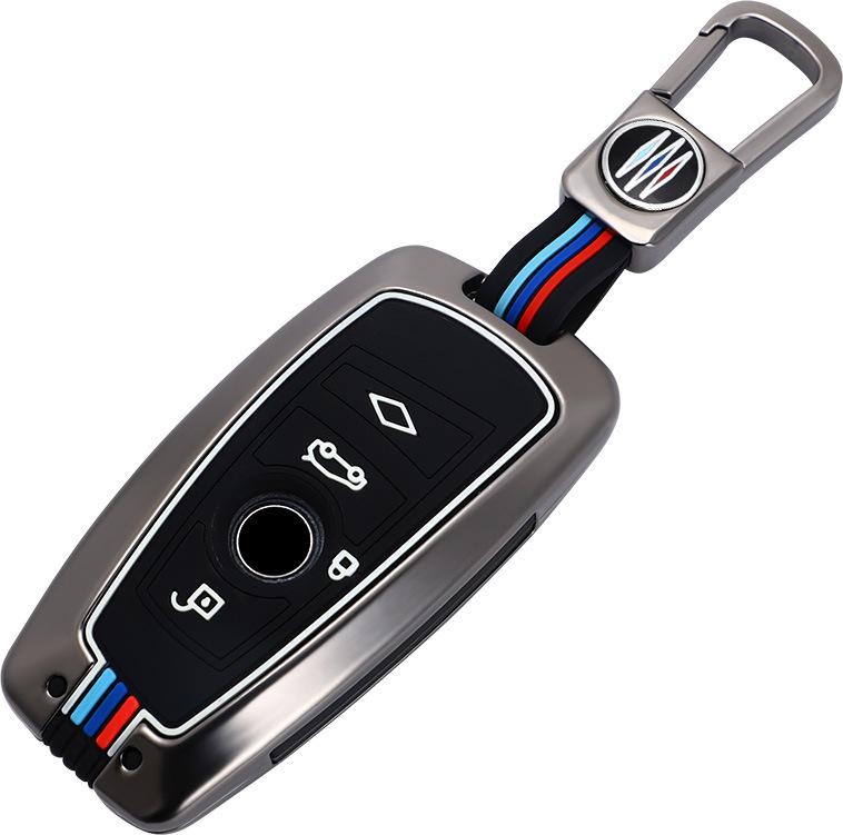 BMW Anahtar Çanta Seti: 3 Serisi, X5, 525, 320li, 7 Serisi için Tokalı Metal Kasa.