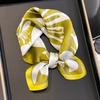 Fashion 100% Real Silk Scarf 53cm Square Bandelet Women's Silk Temperament Small Scarf Neck Decorative Wrap Printed Scarves