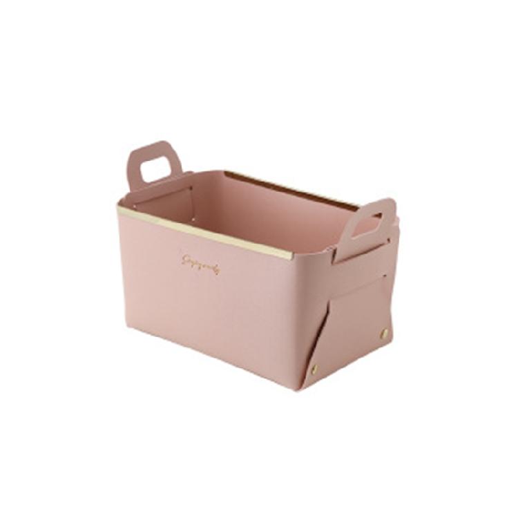 Creative Leather Storage Boxes Small Things Collection Help You to Save Spac