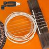 Nylons Guitar String Set With Rosewood Bridge For Classical Guitar Includes String Cutter Winder And Pin Puller