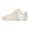 Puma Clyde Durable Breathable Low-Top Sneakers Unisex Sneakers Off-White 393524-01
