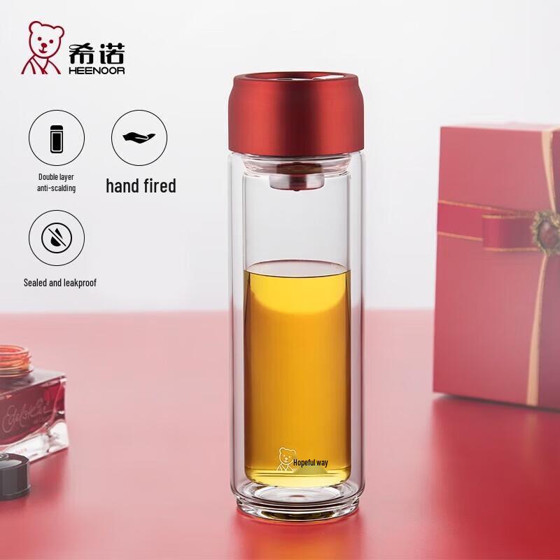 

Xinuo Double Wall Heat-Resistant Glass Tea Cup