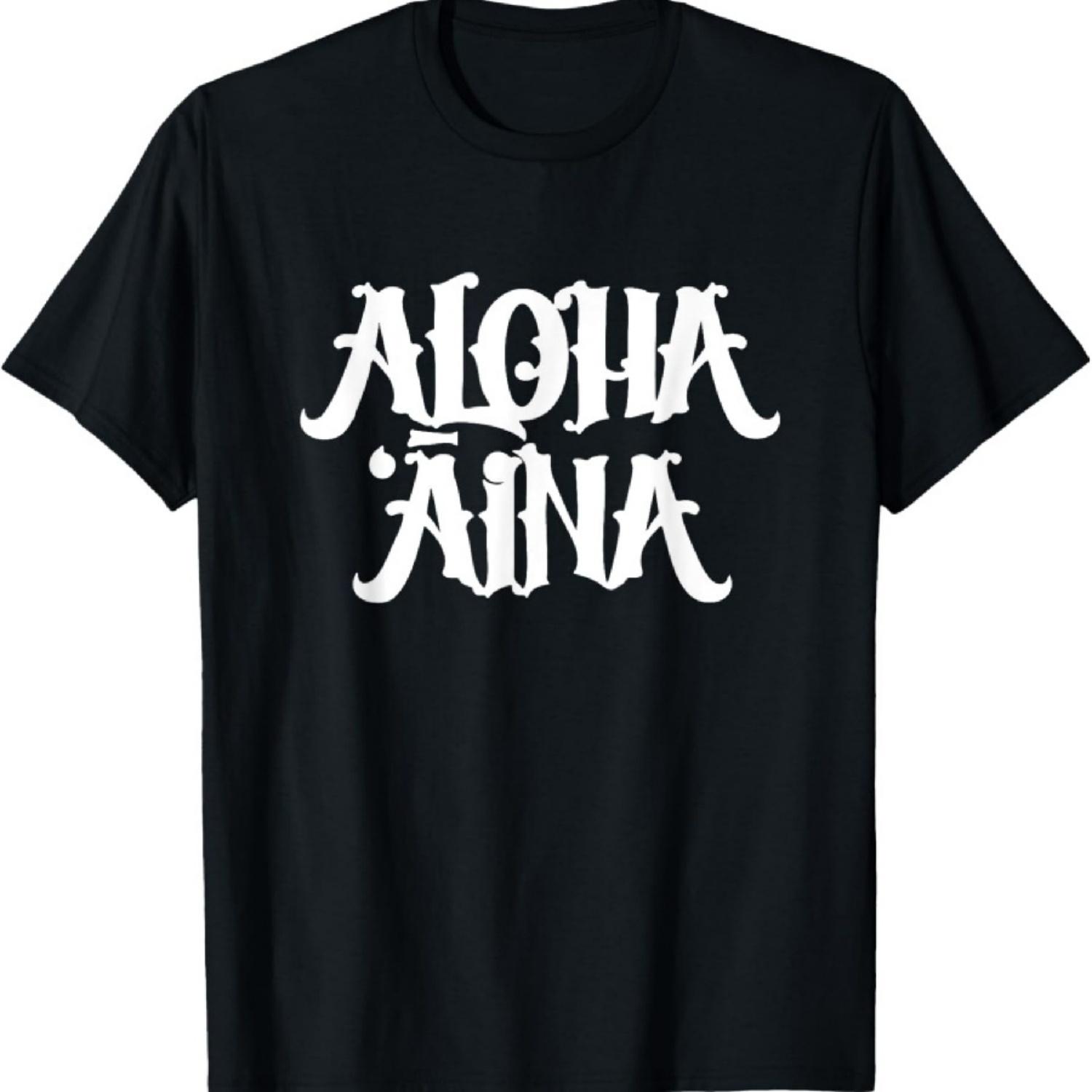 

Aloha Aina Love Of The Land Native Hawaiian Heritage T-Shirt XXXXXL