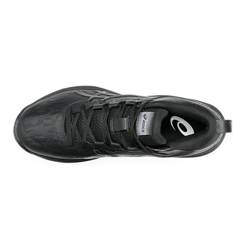 New Asics Cushioning, Wear Resistant Low Top Basketball Shoes Men's Black 1063A096-001