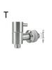 Beverage Dispenser Replacement Spigot Stainless Steel Dispenser Faucet Cold Beer Drink Juice Wine Barrel Faucet