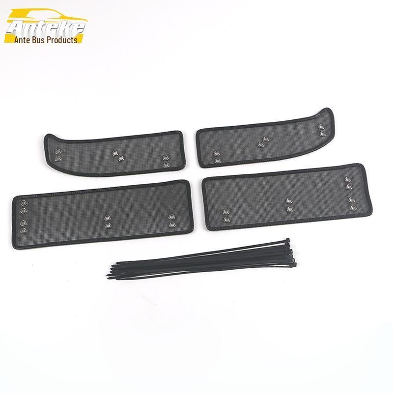 22 Fit Infinite Edition Diamond Mesh Radiator Panel Sequin Insect Screen for Cars