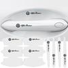 8Pcs/set Car Stickers Door Handle Bowl Scratch Protective Sticker For 4C 159 Spider Giulietta 156 Car Decoration Film