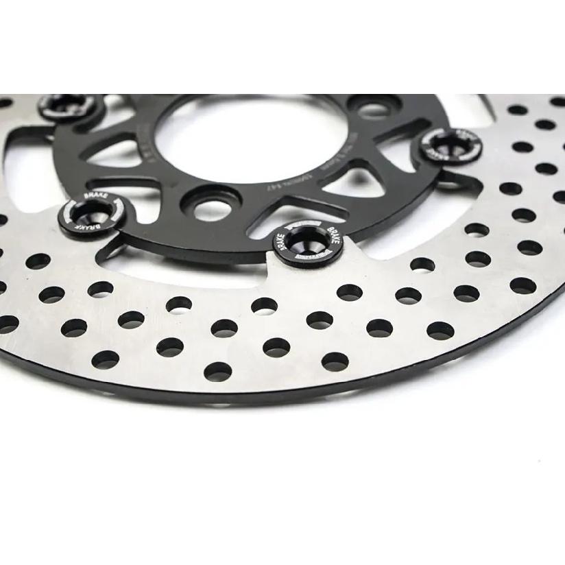 Universal RPM 220mm Motorcycle Brake Disc Rotor Floating Disk Floating Pitching for Street Bike Pedal Bike Pitbike Honda Yahama