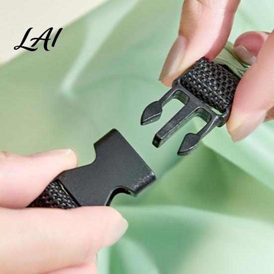Handheld Swim Bag Swimming Storage Bag with Buckle Large Capacity Wet Clothes Nylon Drawstring Gym Organizer Waterproof Toiletries for Travel