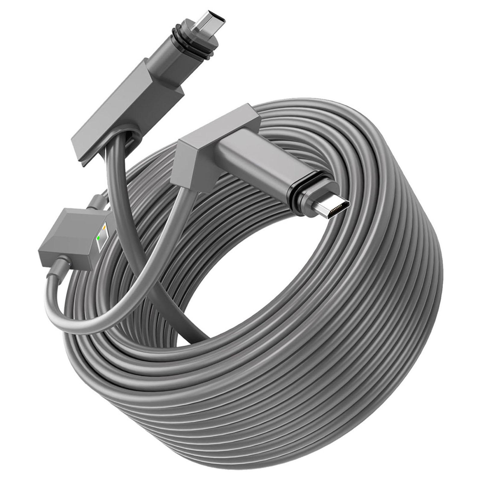 

Replacement Cable with Ethernet Adapter for Gen 2 20FT+3FT Rectangular Satellite Replacement Cable