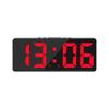 Creative Number Clock Color Nightlight Temperature Calendar Alarm Clock LED Large Number Electronic Clock Backlight Home Decor