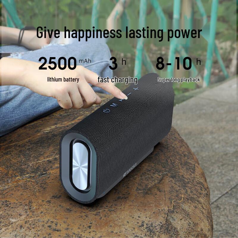 SANSUI T8 Portable Outdoor Bluetooth Speaker