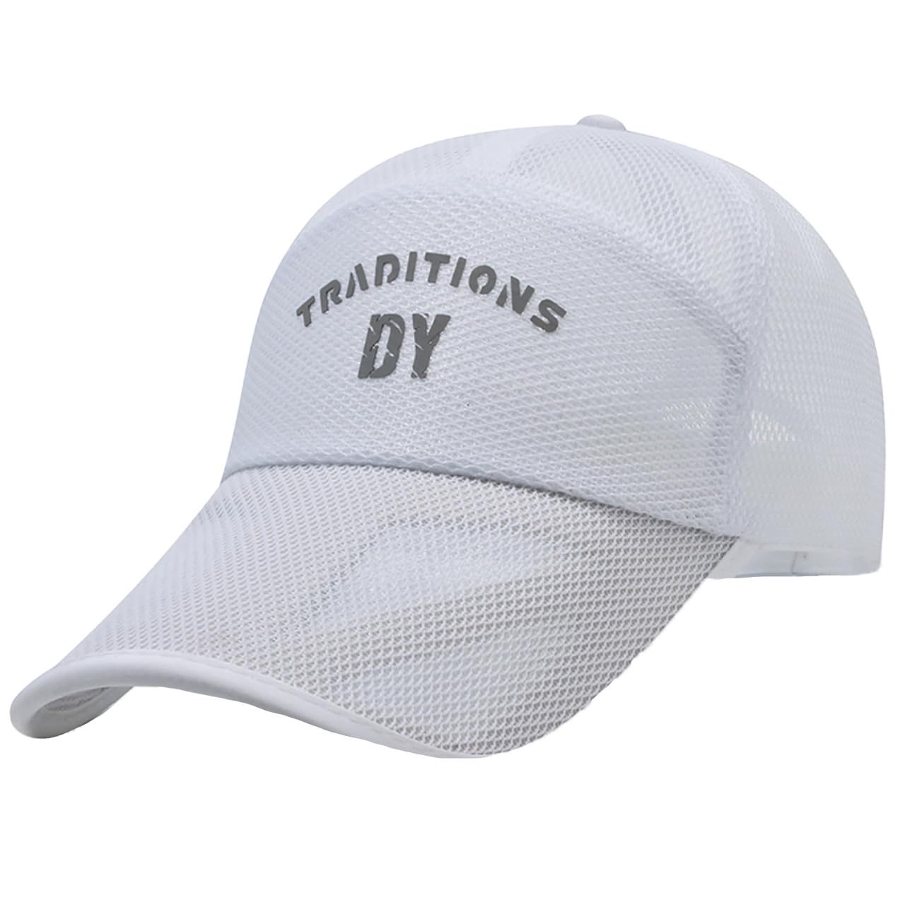 

Hat Cap Mesh Breathable Outdoor Sports UV Protection Sun Protection Men Women CZA495 [White Fang] (White) белый