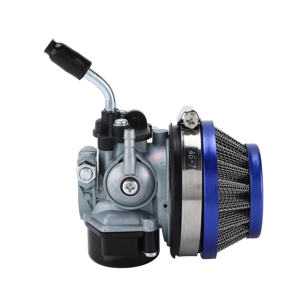 Motorcycle Carburetor with Air Filter Replacement for 2 Stroke 49cc 66cc 70cc 80cc Engines