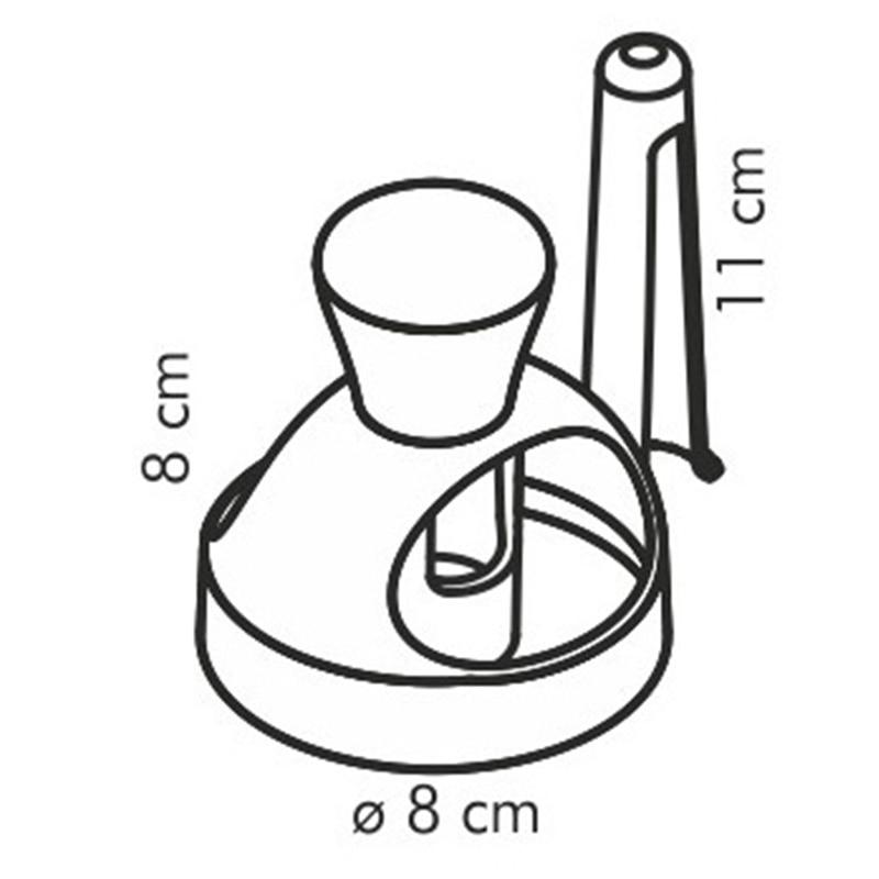 Creativo fai da te stampo per ciambelle strumenti per decorare torte dessert in plastica taglierina per pane accessori per la cottura utensili da cucina