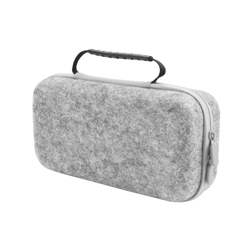 Waterproof Travel Carrying Case Shock Absorbing Storage Bag Dustproof With Double Layer Compartments for Gaming Consoles 1
