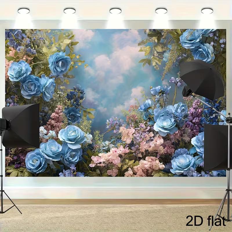

2D Magical Lotus & Underwater Plants Photography Background Cloth for Photo Booth 47.2x31.5inch/120*80cm