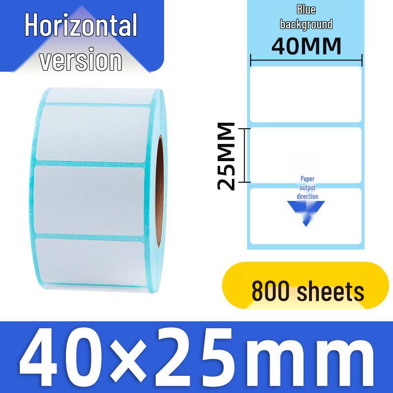 Durable 100x100 Self-Adhesive Thermal Label Paper for Supermarket Barcodes & Express Waybills