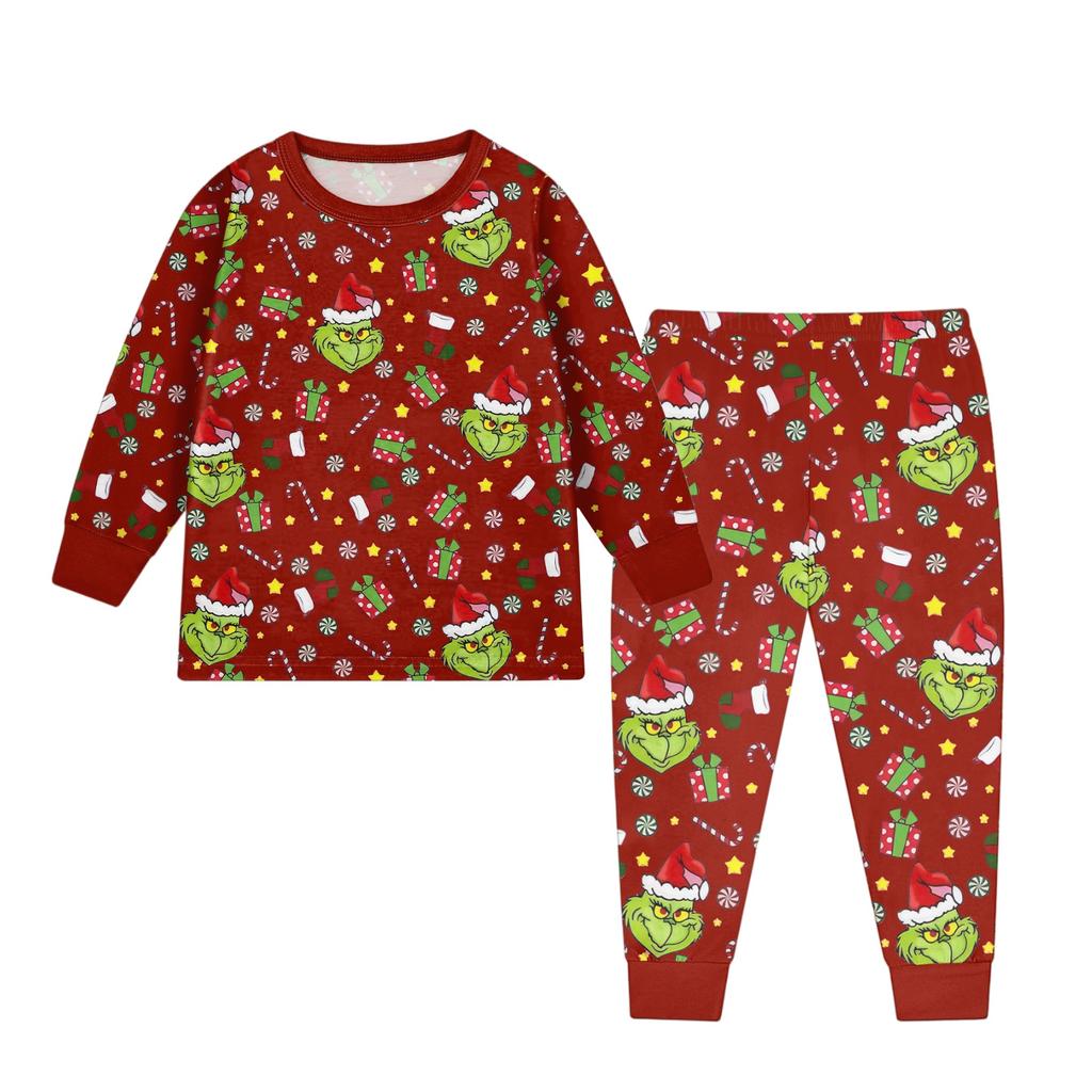 Children's Fashion Suit Skirt Round Neck Long Sleeve Top Pants