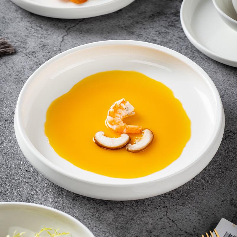 White Ceramic Multi-purpose Serving Plates