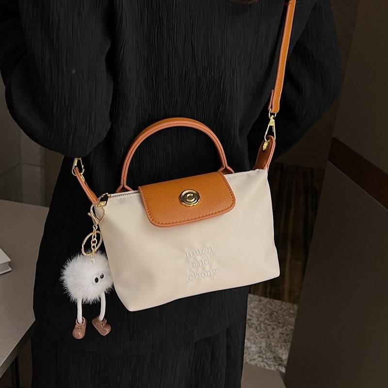 Mini Handheld Dumpling Bag For Women In Chic Nylon Perfect For Daily Use And Stylish Outings