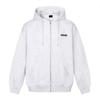 Limelight Apparel Oval Logo Zip-Up Hoodie Oversized (Ash Grey/Black)