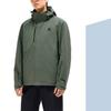 Anta Meow Meow Fleece Lined Waterproof Solid Color Zipper Hooded Three In One Fleece Jacket Men Jacket Green 952347607-6