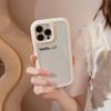 Applicable To 16ProMax Mobile Phone Case 15 Minimalist English Smiling Face IPhone 13 Acrylic 12 Apple 11 Magnetic 16