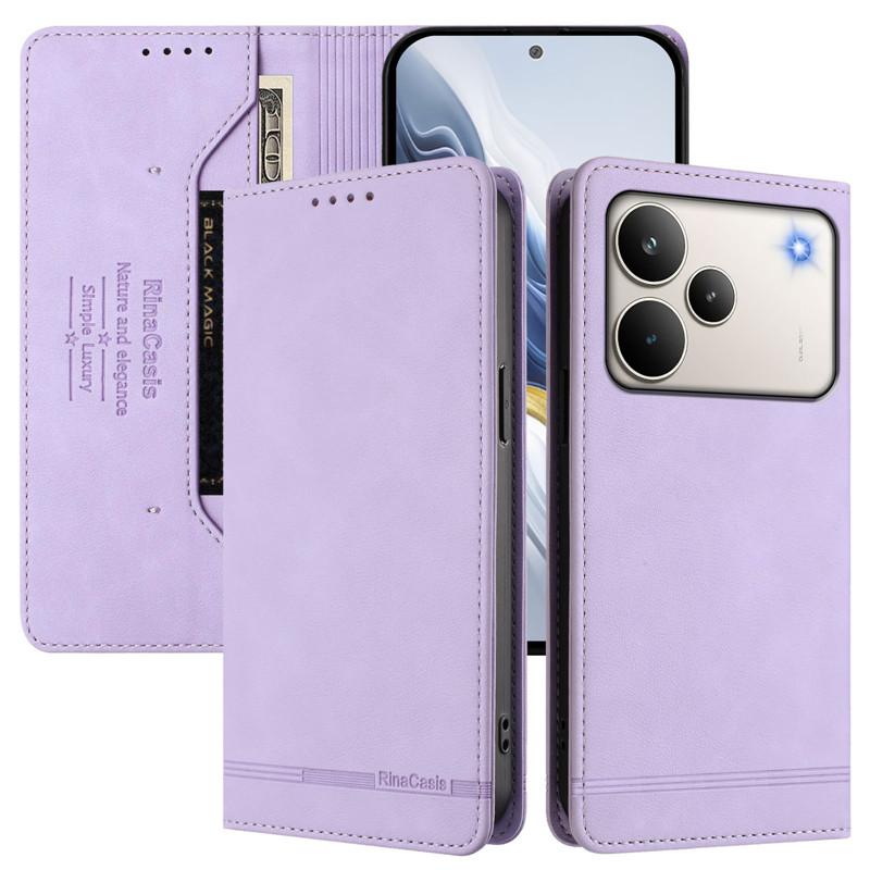 Leder Retro Anti-Diebstahl Brieftasche Flip Case Für OPPO Realme P4 Pro P3X P3 Ultra P1 Por 5G 2025 Handyhülle Magnetverschluss Kartenfach