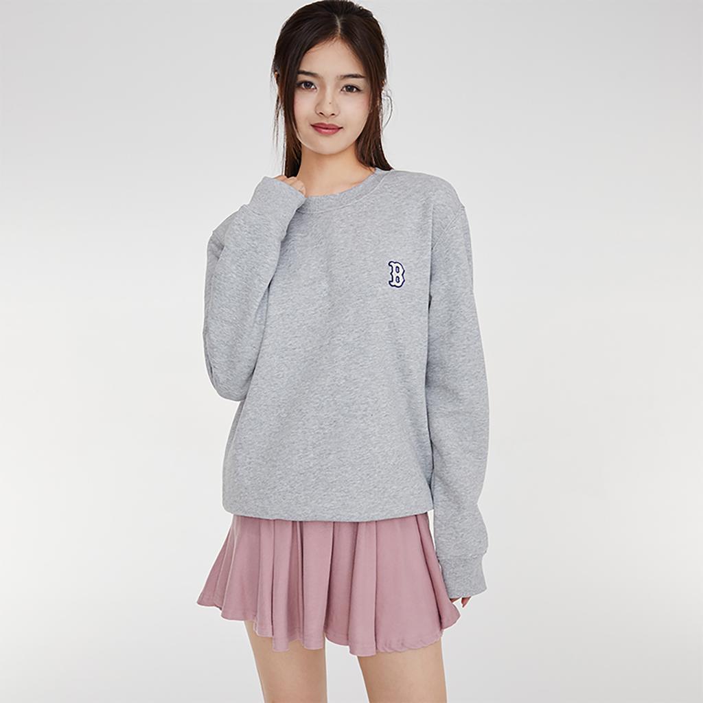 New MLB Mega Bear Series Sweatshirts Unisex Gray 3AMTB0134-43MGS