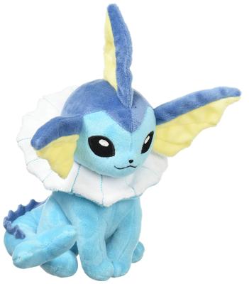 Sanei Boeki Pokemon ALL STAR COLLECTION Vaporeon (S) W11 X D12.5 X H20cm Stuffed Pokemon PP110