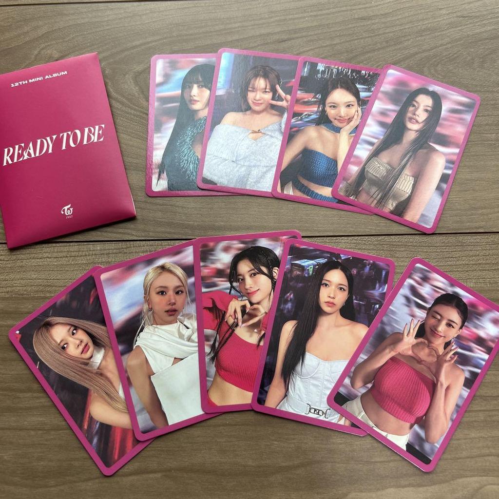 [USED] TWICE READY TO BE CD Bonus Set