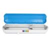 Plastic Wrap Dispenser with Slide Cutter Smooth Cutting Adjustable Reusable Cling Film Dispenser for Tin Foil L 38x9.8cm