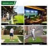 Premium Outdoor Golf Practice Mat - Swing & Hit with Realistic Green Grass