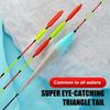 Highly Visible Fishing Float Triangular Tail Buoyancy For All Water Fishing For Catching Carp Crucian Carp Tilapia Grass Carp