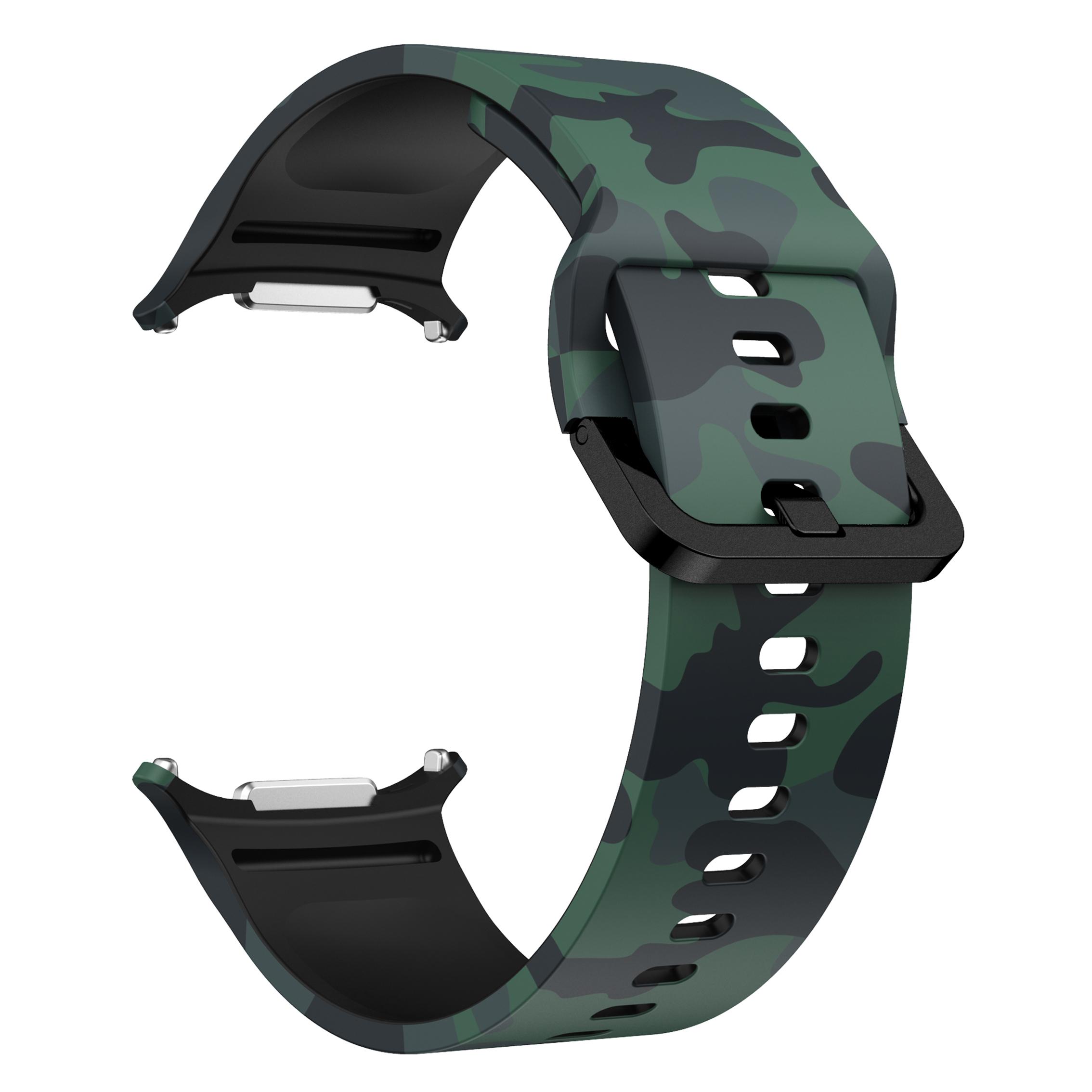 

Suitable for Samsung Watch Ultra silicone colorful printed strap