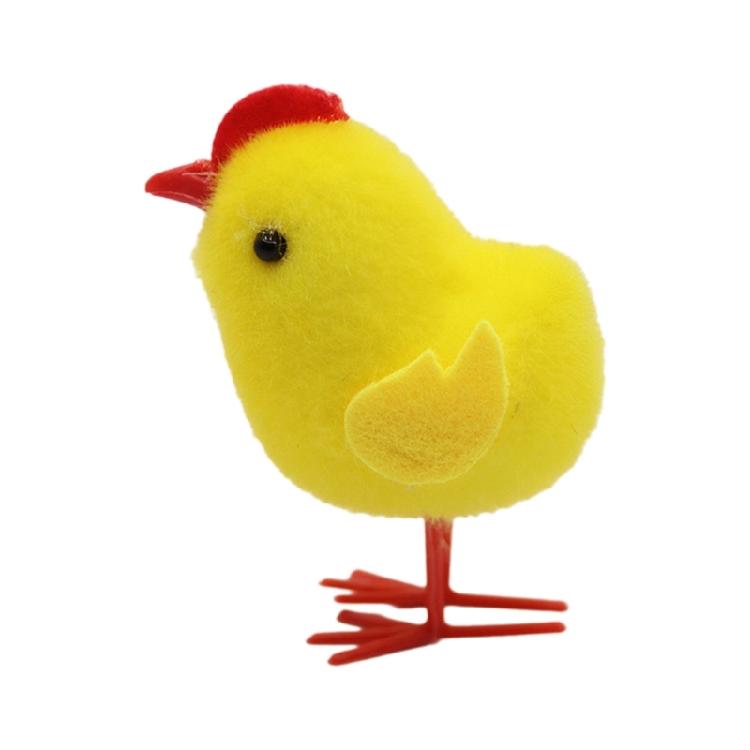 Cute Easter Toy Handmade Chick Animal Cute Easter Figurine Table Decors