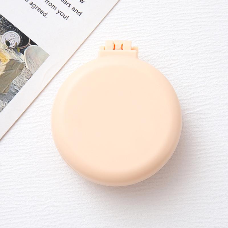 Women s Portable Mini Air Cushion Comb with Mirror - Cute Cartoon Design