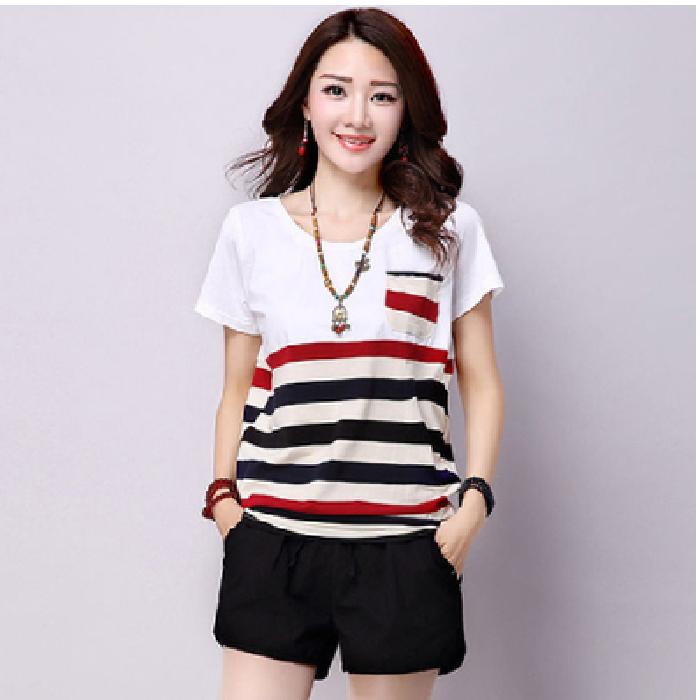 

летние женские цветные полосатые футболки с вышивкой для девочек в стиле Харадзюку с круглым вырезом, свободные повседневные белые топы Y2K Harajuku с графическим принтом футболки с графическим принтом XL