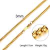 Damen Herren Ketten Halsketten Edelstahl Flache Schlangenglied Gliederketten 24" Breite 3mm 4mm 6mm
