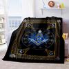 1PC Freemason Home Suitable All Seasons Soft Comfortable Blanket Sofa Office Travel Home Use Great Gift Idea