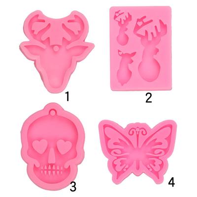Skull Design Silicone Mold Fondant Decoration Mould Chocolate Cake DIY Tools