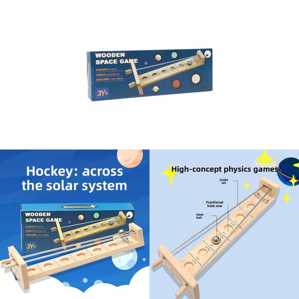 Wooden Space Game Ball Control Focus Training For Kids And Adults