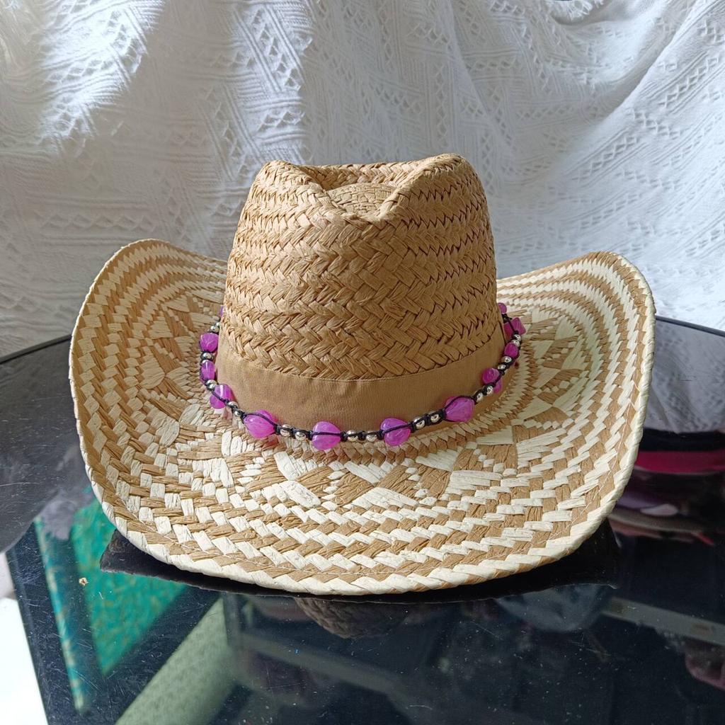 Hats Cowgirl Hats American Western Cowboy Hat Summer Straw Hat Breathable Fashion Trend Sun Shield Hat Panama Jazz Cap