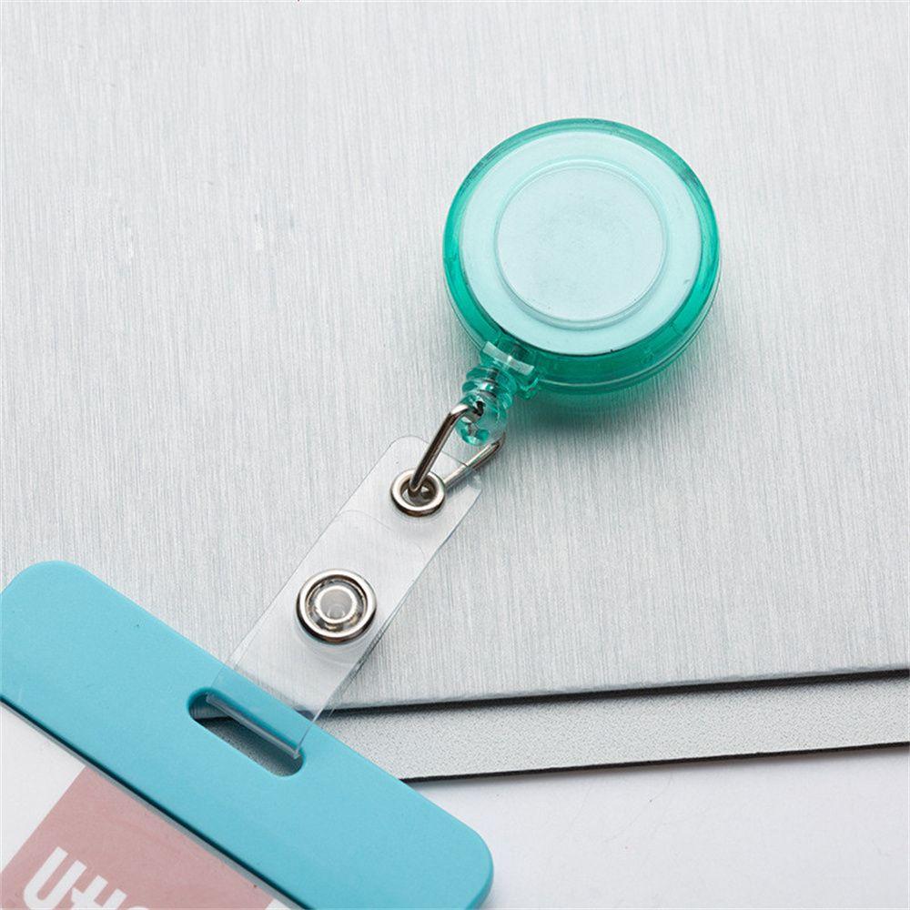 Clips ID Card Clips Chest Card Badge Holder Badge Reel Clip Retractable Badge Reel ID Card Holder