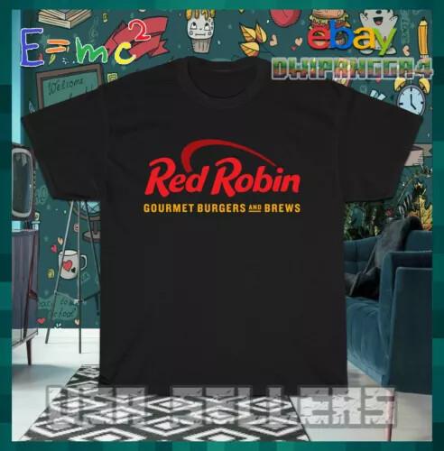 Red Robin Gourmet Burgers Logo Men s T-Shirt Size American T-Shirt Unisex T-Shirt XXXXL