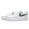 Nike Air Force 1 Slip Resistant, Abrasion Resistant, Lightweight Low Top Skateboard Shoes Men's Black White CW2288-111(Team18-)