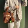 1PC Pet Bag Cute Plush Outdoor Portable Waste Dispenser Carrier Dog Clean  Holder Storage Box Accessories