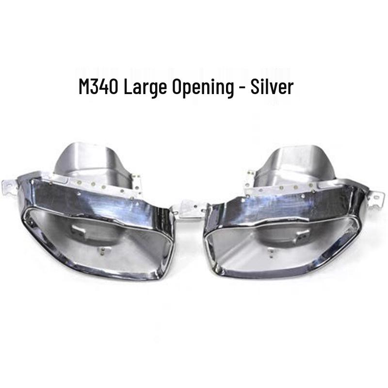 Compatible Exhaust Tip for BMW 3 Series G20/G28 M340 - Large Square Opening